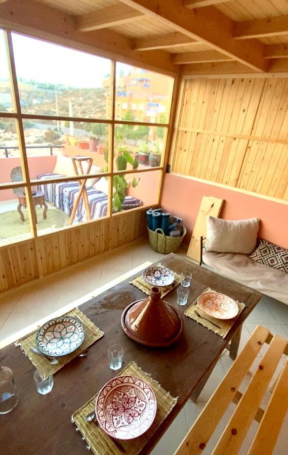 Ferienwohnung Moana Surf Maroc Tamraght Exterior foto