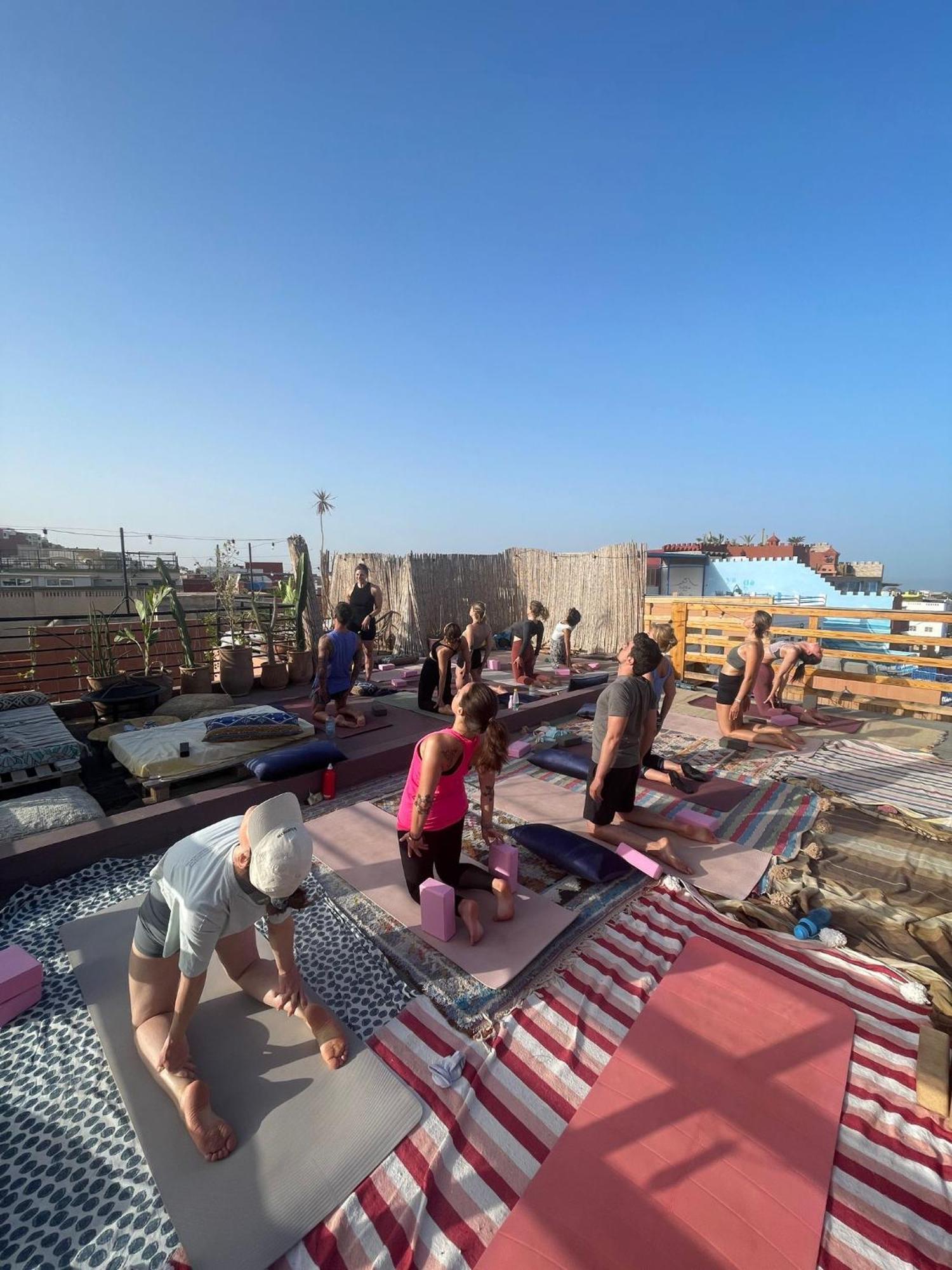 Ferienwohnung Moana Surf Maroc Tamraght Exterior foto